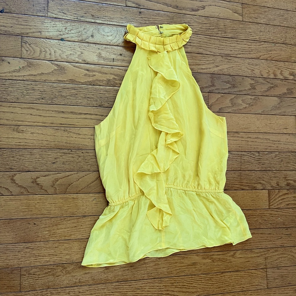 Women 100% silk blouse size s